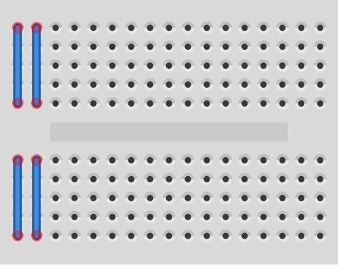 Breadboard connections