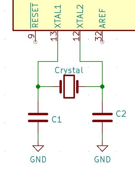 Crystal oscillator circuit